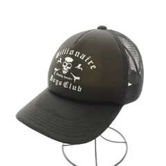 ビリオネアボーイズクラブ B.B.C バウンティハンター BOUNTY HUNTER メッシュキャップ MESH CAP 野球帽 ロゴプリント ONE 黒 ブラック BBCJP251G002 /YTのサムネイル