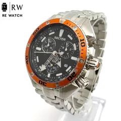【ジャンク】SECTOR OCEAN MASTER 51833 腕時計 2時のボタン紛失のサムネイル