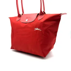 Longchamp Le Pliage Club Tote Bag Red Unisex ロンシャン ル・プリアージュ クラブ トートバッグ レッド 男女兼用 A4収納可能のサムネイル
