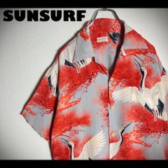 極美品】SUNSURF アロハシャツ 半袖 開襟 サーフ ハワイ 白 XL - メルカリ