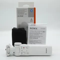■ほぼ新品■ SONY(ソニー) ワイヤレスリモートコマンダー機能付シューティンググリップ GP-VPT2BTホワイトのサムネイル
