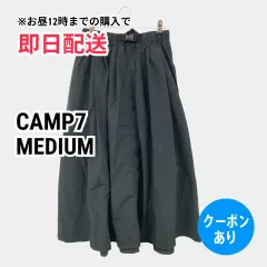 CAMP7 キャンプセブン ロングスカート MEDIUM ブラック レディースのサムネイル