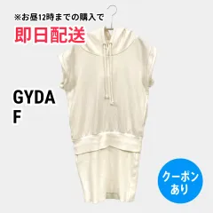GYDA ジェイダ ワンピース F アイボリー コットン 無地 袖なし ショート・ミニ丈 タイト レディースのサムネイル