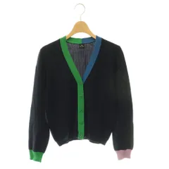 ピーエスポールスミス PS Paul Smith ニットカーディガン M ダークネイビー ブルー グリーン /ES ■OSのサムネイル