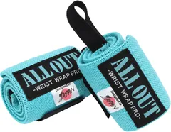 ALLOUT リストラップ 【横川尚隆選手愛用】 ガッチリ固定 手首を痛めない 筋トレ ウエイトトレーニング 手首サポーター 男女兼用 正規品 オールアウトのサムネイル
