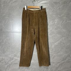 90s ポロバイラルフローレン コーデュロイパンツ キャメル タック入り