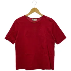Daks ダックス Tシャツ 綿100% レッド Mサイズ【E-36】のサムネイル