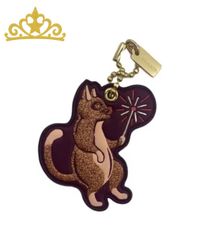 COACHレザーキーホルダー キャットストリート限定品 - メルカリ