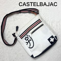 CASTELBAJAC カステルバジャック ショルダーバッグ パンセ 白 
