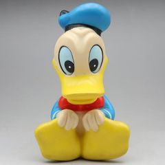ビンテージ ディズニー ドナルドダック ラバードール ソフビ - メルカリ