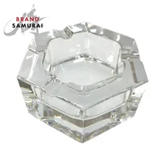 美品 Baccarat バカラ クリア ガラス 灰皿 アッシュトレイ メンズ 603199【中古】のサムネイル