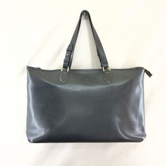 ダンヒル ハムステッド トートバッグ レザー ネイビー ビジネスバッグ