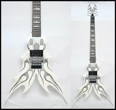 ★B.C.Rich DRACO GHOST WHITE レアモデル 2008年製 美品★のサムネイル