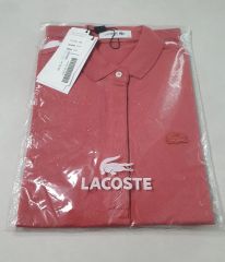 LACOSTE ポロシャツ ピンク 36サイズ 新品 - メルカリ