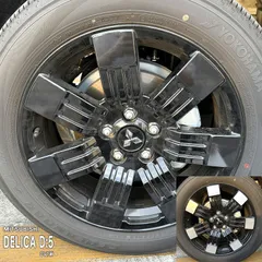 【松印】車種専用 ホイールステッカー3 ミツビシ デリカD:5 CV1W 2026年マイナーチェンジ後のサムネイル