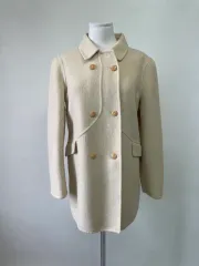 JIL SANDER ジルサンダー アンゴラ ダブル ハーフ コートのサムネイル