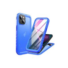 [신품] Cozycase iPhone 13용 방수 케이스 - 완전 방수 방진 2m 내충격 360도 전면 양면 경량 미군 카메라 보호 스트랩 첨부 바다 목욕 수중 촬영 세탁 가능 iPhone13용 케이스 - 최강 견고 인기 무선 충전 0