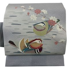 専用帯8331●高級 正絹 金彩 駒刺繍 名古屋仕立て 名古屋帯 松竹梅菖蒲牡丹 専用帯8331○高級 正絹 金彩 駒刺繍 名古屋仕立て 名古屋帯 松竹梅菖蒲