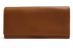 土屋鞄／TSUCHIYA-KABAN 長財布 財布 ウォレット レディース 女性 女性用 レザー 革 本革 ブラウン 茶  ジュール・マルチロングパース フラップ式 小銭入れあり 二つ折りのサムネイル
