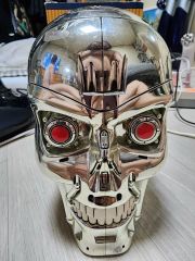 メタルアート ターミネーター 廃材 スクラップ ナット ロボット
