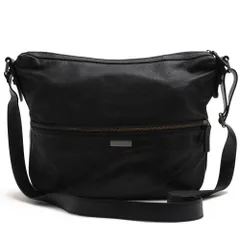 アルマーニ／GIORGIO ARMANI バッグ ショルダーバッグ 鞄 メンズ 男性 男性用 レザー 革 本革 ブラック 黒  YGM981 YCD96 TRACOLLA VIT.GRANATO LUCIDO シボ革 シュリンクレザーのサムネイル