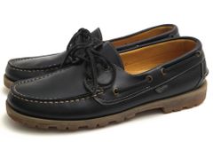 파라 부츠 / Paraboot 신발 갑판 신발 신발 남성 남성 남성용 가죽 가죽 가죽 블랙 블랙 BARTH 바스 모카신 슬리폰 단골