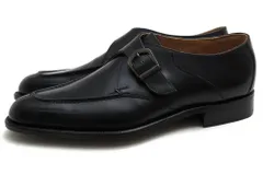 ブルックスブラザーズ／Brooks Brothers シューズ ビジネスシューズ 靴 ビジネス メンズ 男性 男性用 レザー 革 本革 ブラック 黒  704176 BB1005 レザーソール モンクストラップ Uチップ グッドイヤーウェルト製法のサムネイル