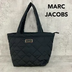 MARC JACOBS マークジェイコブス トートバッグ ハンドバッグ キルティング ナイロン ブラック 黒 ロゴ プレート マザーズバッグ 大容量 軽量 肩掛け 手提げ かばん 鞄 通勤 通学 ギフト おしゃれ カバン バック ★ ■■のサムネイル