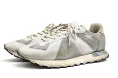 マルタンマルジェラ マルジェラ／Maison Martin Margiela シューズ スニーカー 靴 ローカット メンズ 男性 男性用スエード スウェード レザー 革 本革 グレー 灰色  S57WS0242 P1873 MMM Replica Runnerのサムネイル
