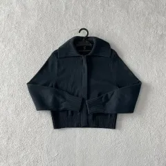 XS COS BIG襟 ニットジップアップ ジャケット レディースのサムネイル
