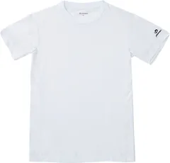 ファイテン Phiten RAKUシャツ 半袖 無地 ユニセックス ホワイト 2XO Tシャツ トップス 吸汗速乾 ベタつかない フィットネス オフィス デイリー 普段着 ルームウェア  JG573008 ホワイトのサムネイル