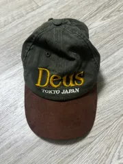 デウス ボールキャップ (カーキ/ブラウン)のサムネイル