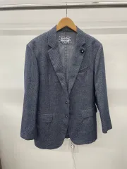 100 105) レノマオム リネン ジャケットのサムネイル