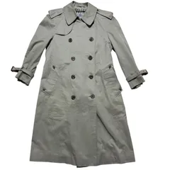  Aquascutum アクアスキュータム トレンチコート 秋冬物 カーキ Aqua5 70s〜80s 英国製 イングランド メンズ サイズ表記なし【DD154】のサムネイル
