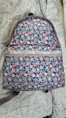 LeSportsac レスポートサック バックパック リュック ハート柄 紫 