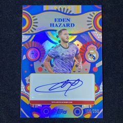 Topps エデンアザール直筆サイン 75/99 レアル - メルカリ
