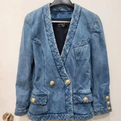 BALMAIN バルマン デニム ジャケット サイズ 34のサムネイル