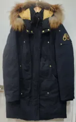 MOOSE KNUCKLES ムースナックルズ ゴールド ファー ダウンジャケット ロング丈 ラージ (正規品)のサムネイル