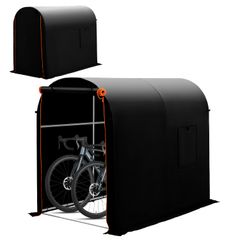 Anovara(アノヴァラ) サイクルハウス バイクガレージ サイクルポート 1台用～3台用 自転車置き場 屋外 幅120cm サイクルガレージ バイク ガレージ ガレージテント 自転車 テント 屋根 車庫 自転車小屋 バイク テント 耐水圧 a71787aa