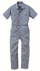 GRACE ENGINEERS 半袖ツナギ 春夏用 Mix gray GE845 31 Mmt 60a975f8