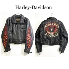 ス*ー様 Harley-Davidson レザーライダースジャケット HONOL 2026年