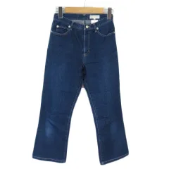 22オクトーブル 22 OCTOBRE パンツ ジーンズ デニム クロップド ストレッチ 36 青 ブルーのサムネイル