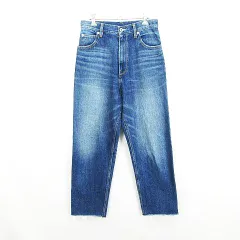 アーバンリサーチ サニーレーベル URBAN RESEARCH Sonny Label LA74-24U906 デニム ジーンズ ボトムス ワイド カットオフ 23 インディゴブルー ※EKMのサムネイル