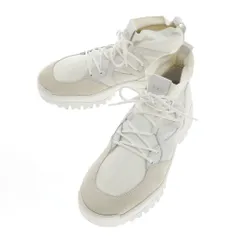 【中古】トッズ TOD'S レザー×ニット スニーカー ホワイト【サイズ6 1/2】【メンズ】のサムネイル