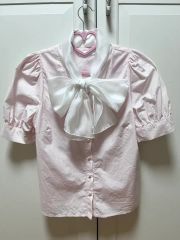お値下げ中！新品未使用 完売品 YOUYILIN リボンつけ襟 ブラック 