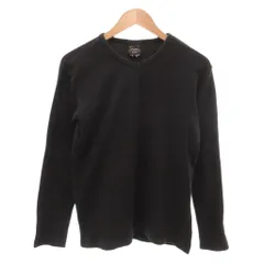 アルファ ALPHA Tシャツ M 黒 ブラック Vネック 長袖 IBO100 /NLのサムネイル