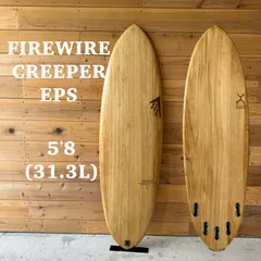 美中古 3ラウンド使用 サーフボード FIREWIRE ファイヤーワイヤー CREEPER クリーパー MACHADO マチャド Timbertek ティンバーテック EPS 5'8 31.3Lのサムネイル