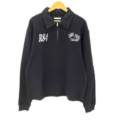 ザラ ZARA TEXT PRINT QUARTER-ZIP SWEATSHIRT ジッパー付きテキストスウェットシャツ メンズ import：M のサムネイル