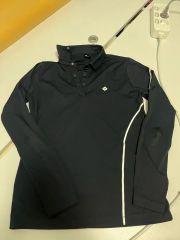 残り2点・値下】G/FOREレディースゴルフウェア・ハイネック 白 M