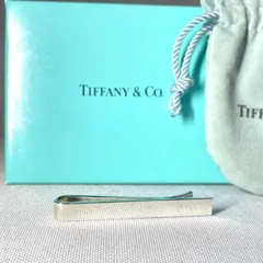 TIFFANY ティファニー 鏡面スターリングシルバー シンプル ネクタイピン タイピン タイバー AG925 SV925 メンズアクセサリー 付属ありのサムネイル